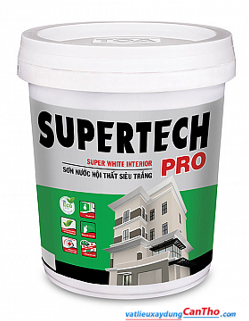 SƠN NỘI THẤT SIÊU TRẮNG SUPERTECH PRO